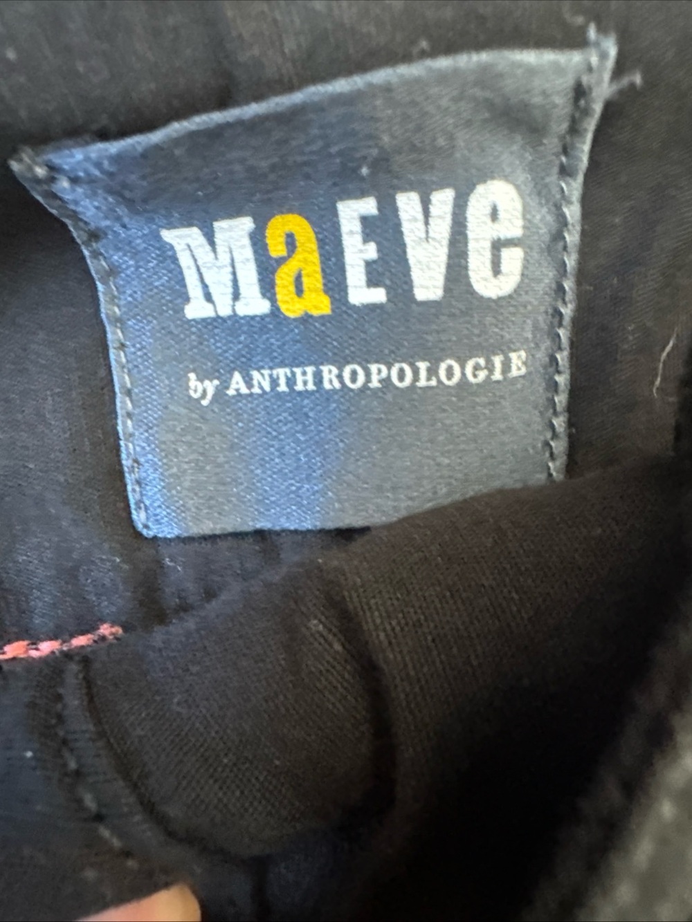 Maeve Anthropologie The Colette Magic Fabric Crop Pants Wide Leg Twill Chino 29 - Picture 4 of 6